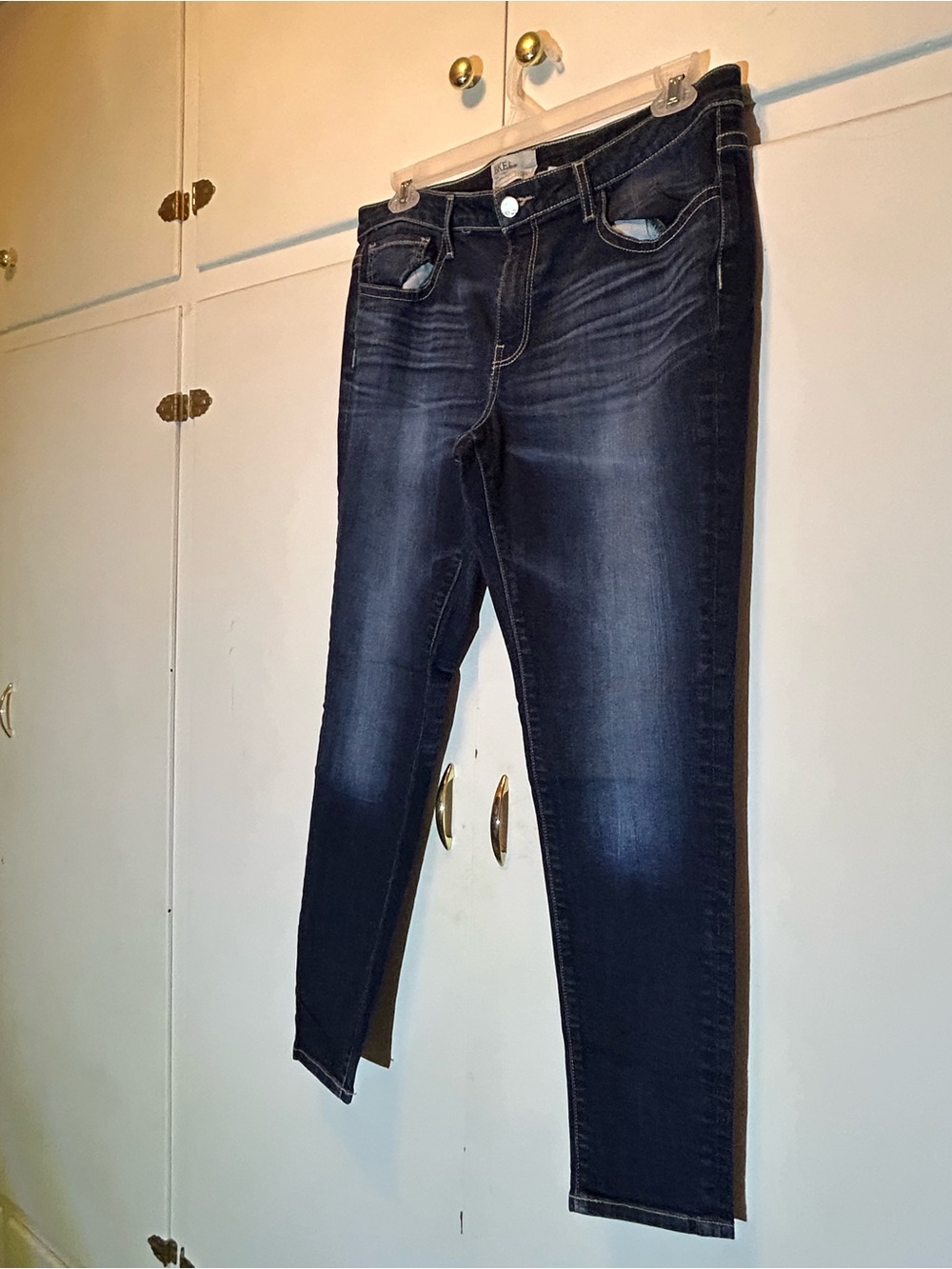 BKE Women’s Denim Payton Skinny Dark Blue Jeans
